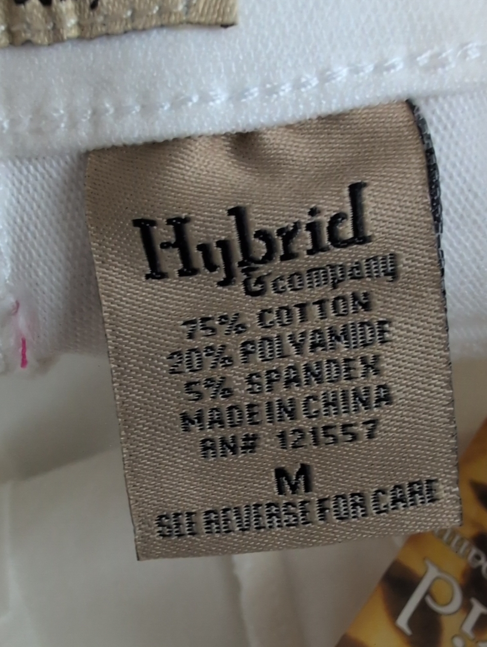 NWT Hybrid & company Women's Jeggings Cream  Skinny Jeans Medium - Picture 6 of 9